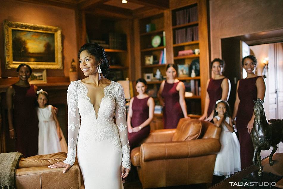 Villa Como Bridal Party