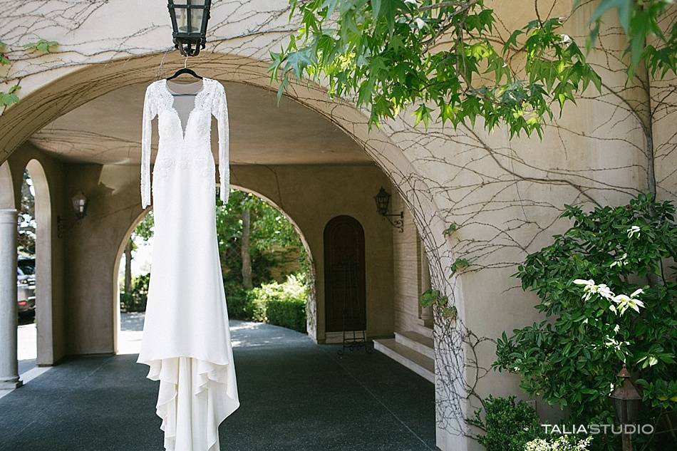 Villa Como Bridal Procession