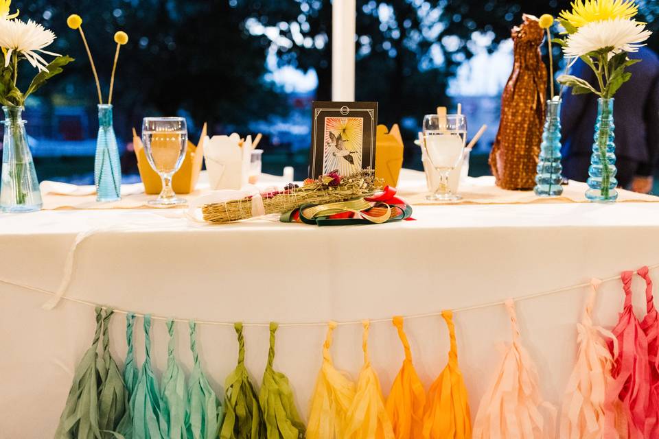 Tarot themed wedding