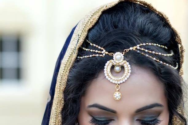 Indian bridal look!