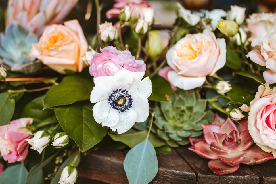 Flower centerpiece