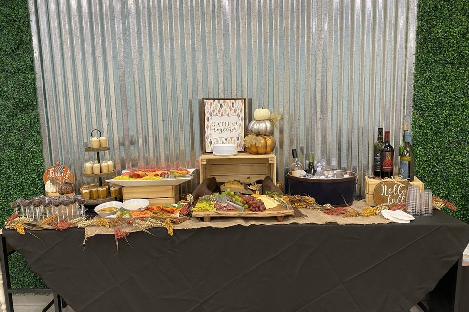 Fall Reception Display