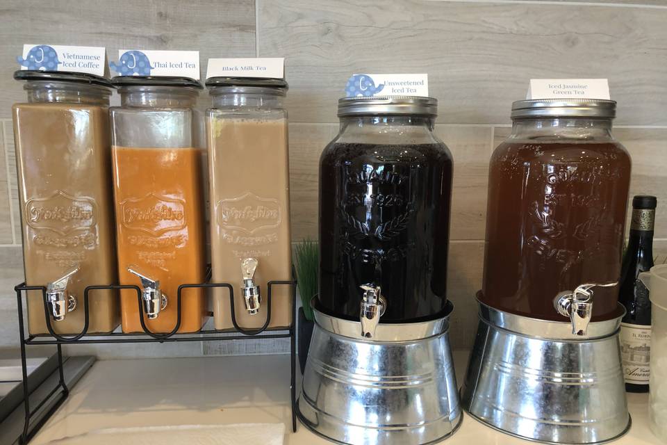Milk Tea Beverage Station