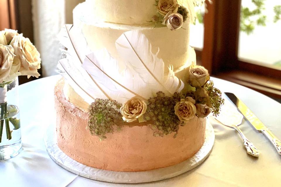 Bohemian Style 5-Tier Wedding