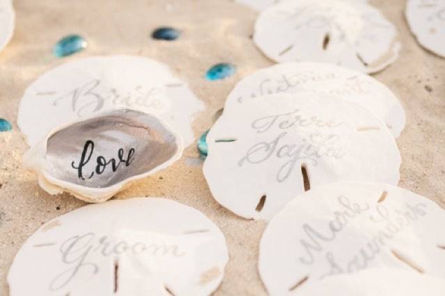 Sand Dollar Place Cards