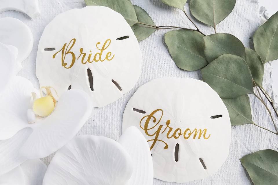 Sand Dollar Place Cards