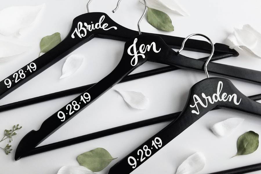 Hand Lettered Hangers