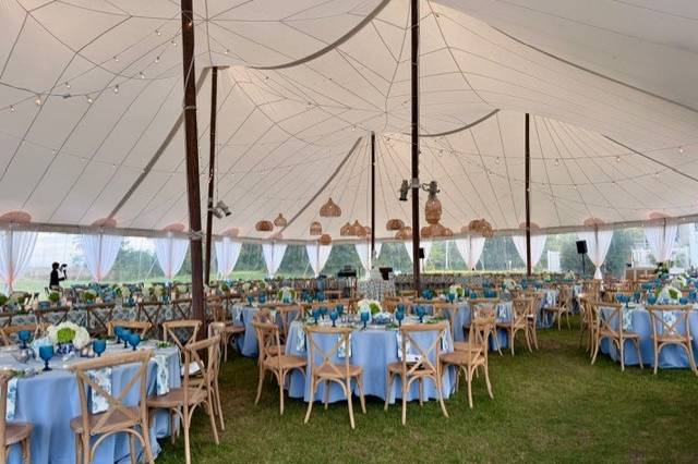 Inside Tent
