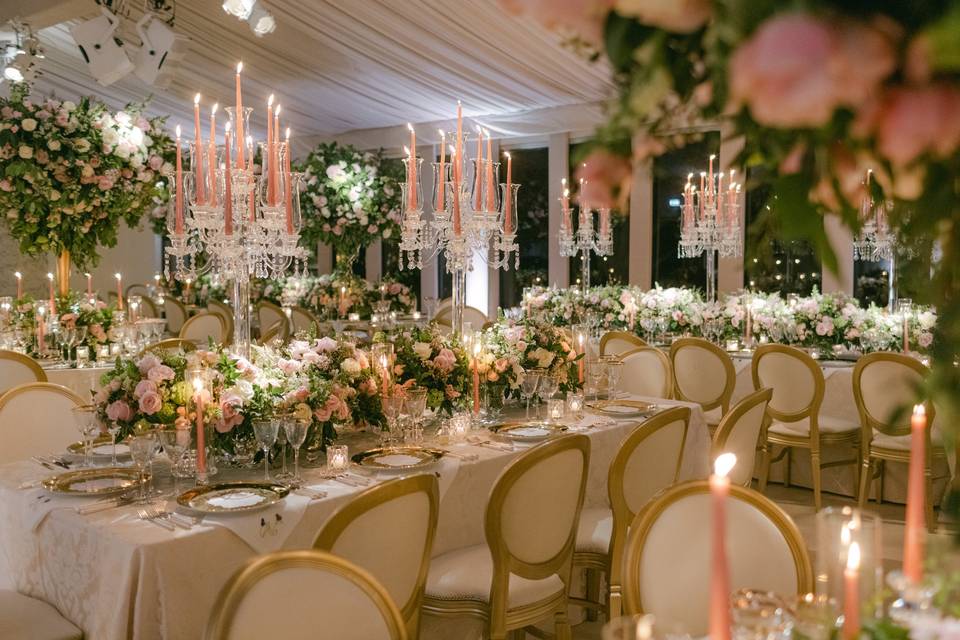 Pastel Reception Decor