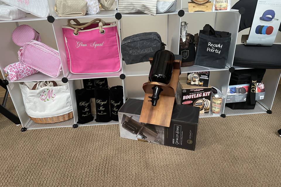 Numerous options for gifts