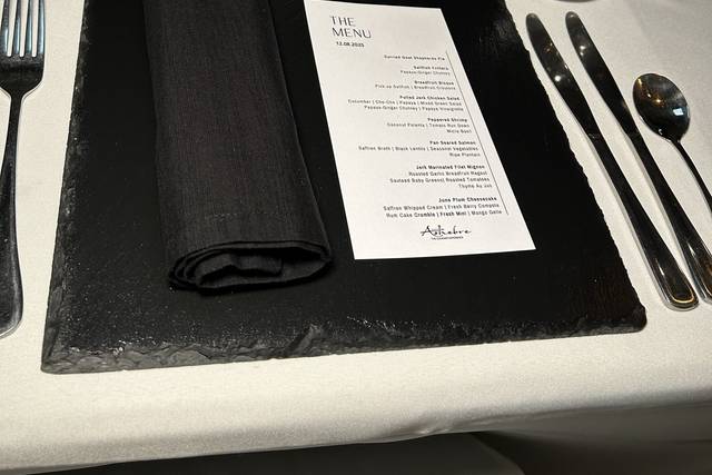Formal Table Setting