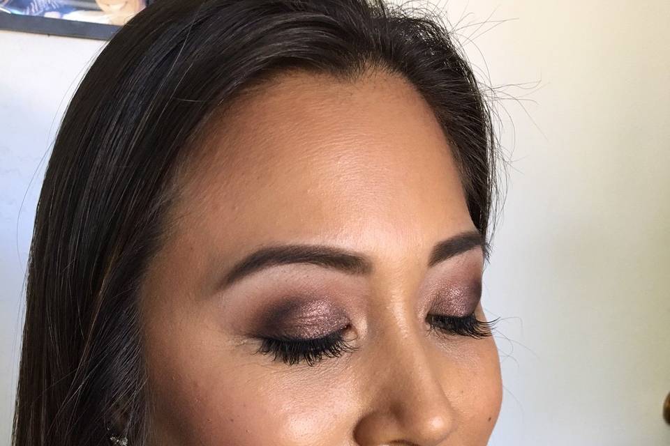 Beautiful eye makeup