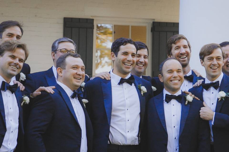The groom and crew