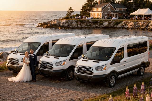 Wedding fleet for large guest