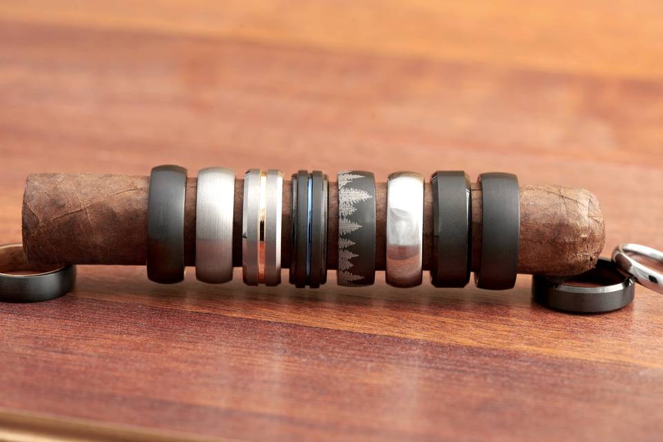Wide variety of unique rings