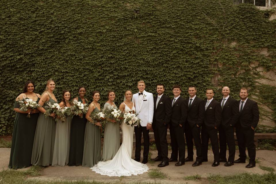 A&E Bridal Party