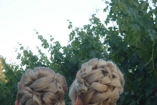Braided updo