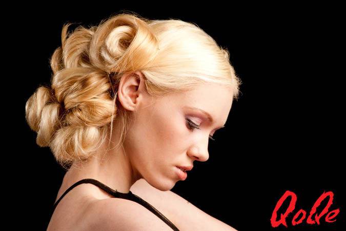 Complicated updo