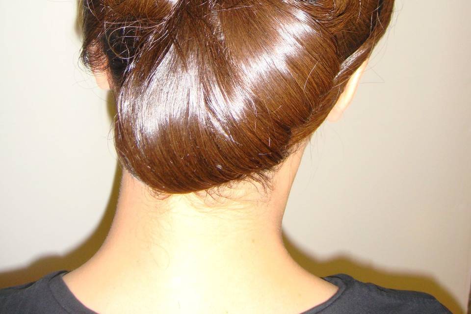 WEdding updo idea