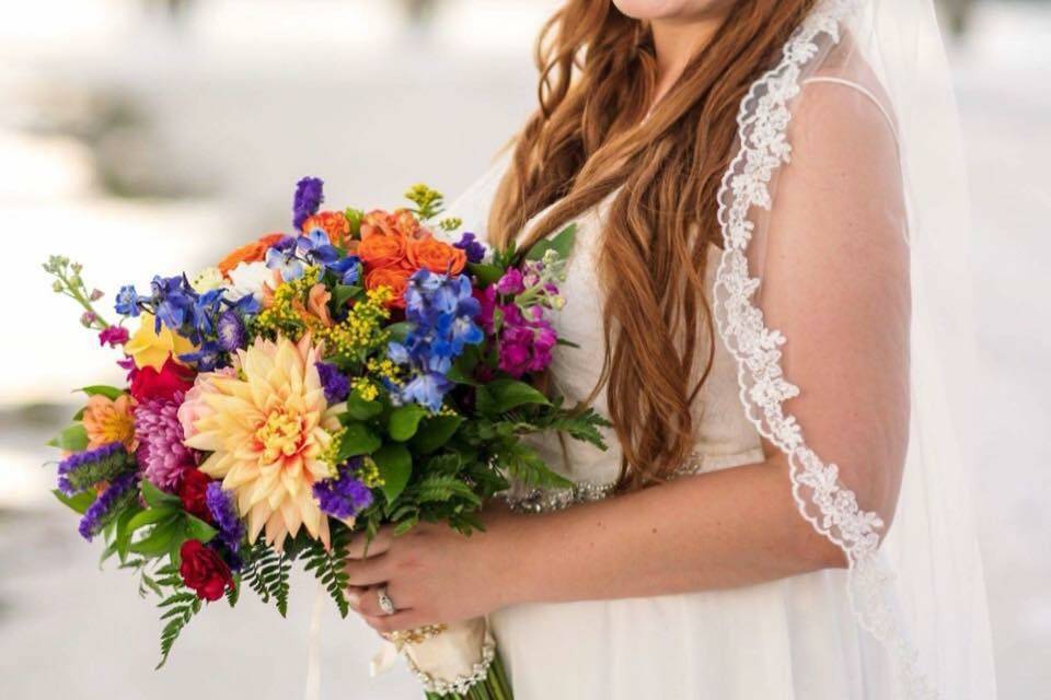 Floral bride