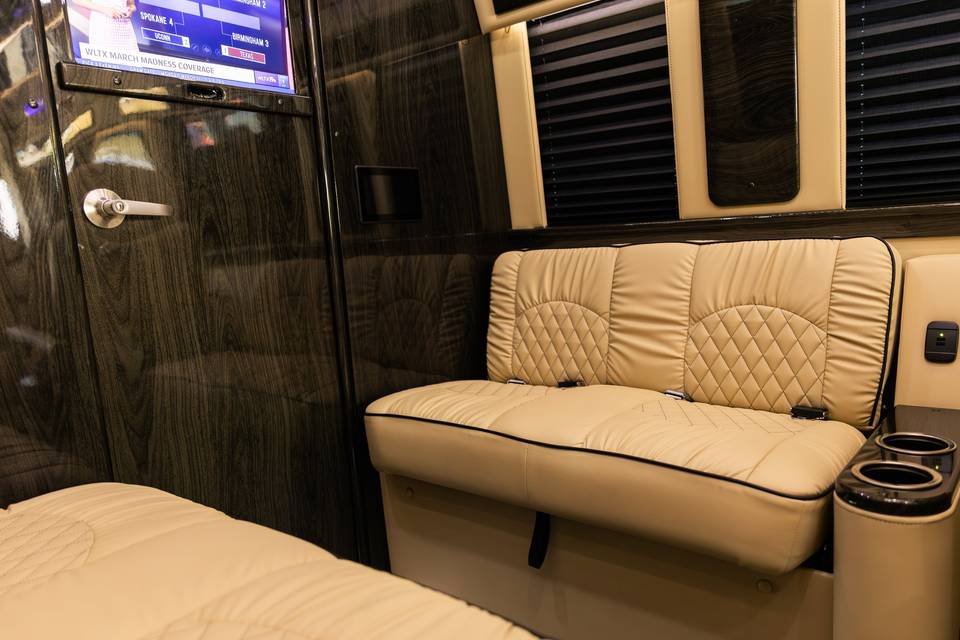 Backseat of Coach