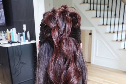 Half up half down