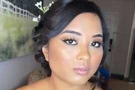 Glam look