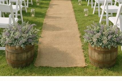 Garden tea wedding