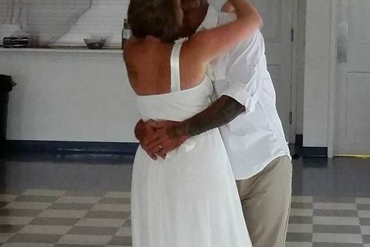 Couple dancing