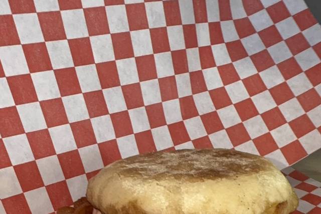 Pastrami,Egg & Cheese Sandwich