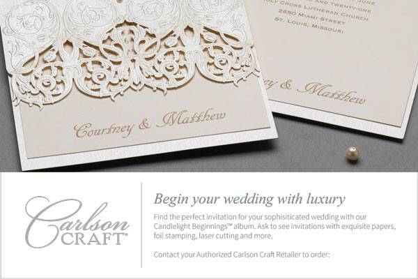 Lasercut Invitations