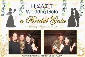 Hawaii Digital Photobooth, Custom 2-Picture landscape layout