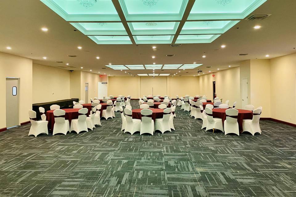 Full view of banquet hall