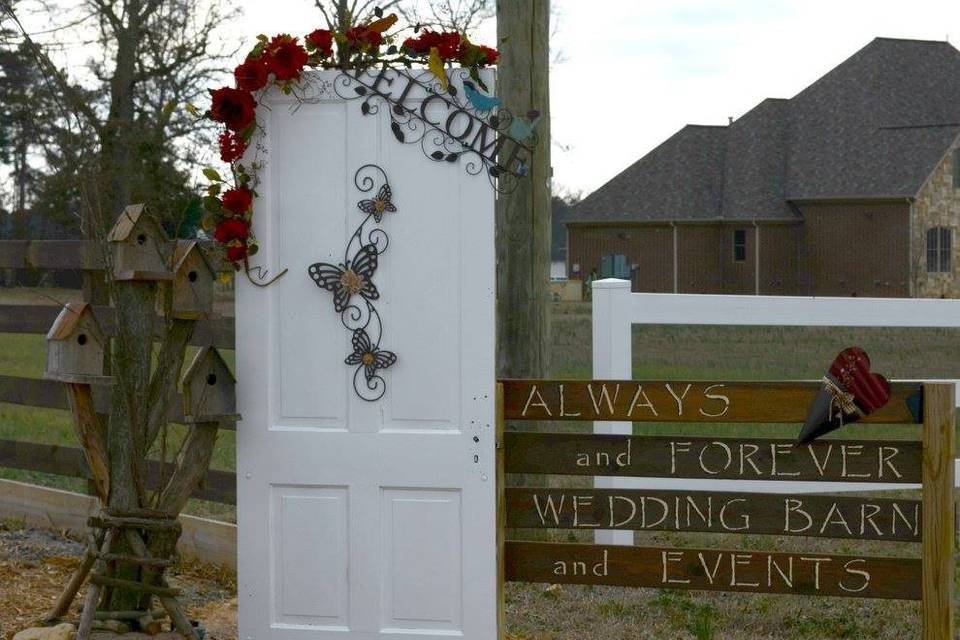 Always and Forever Wedding Barn & Events