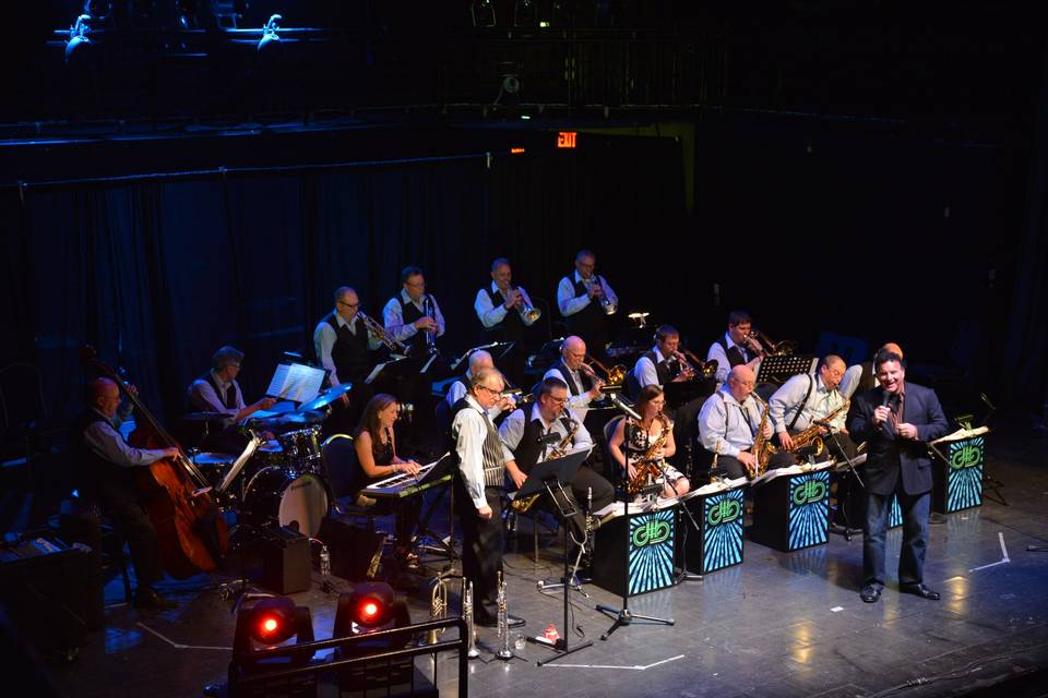 Big band performance