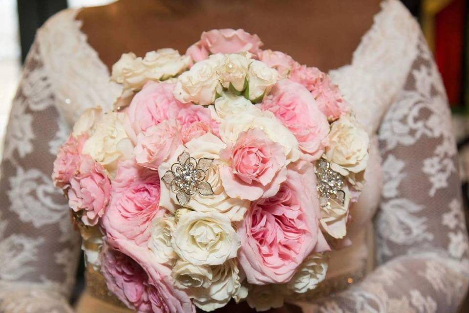 Posh Pink Bridal Bouquet