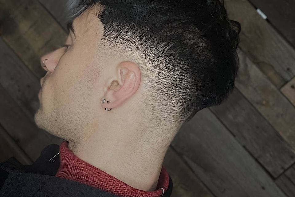 A longer tighter drop fade