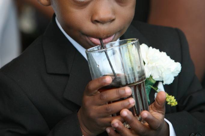 Junior wedding attendant