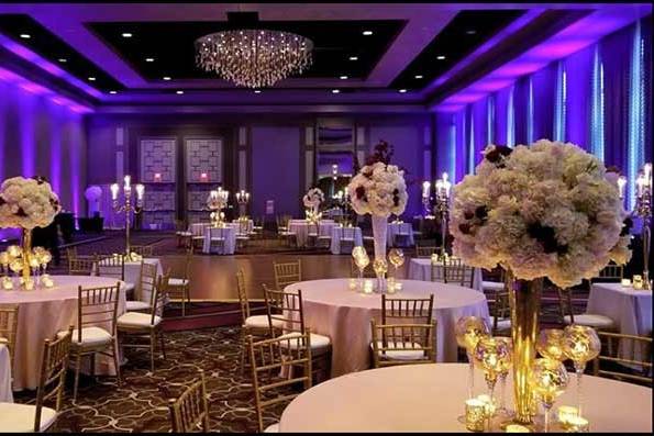 Uplighting for reception