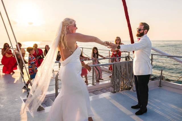 Boat Wedding Fun