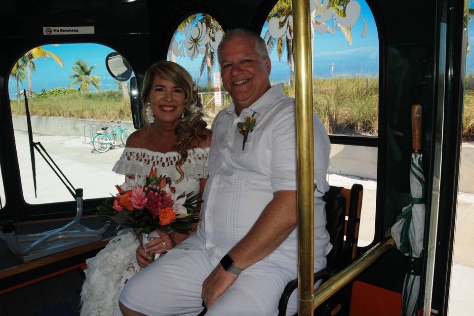Amazing Key West Beach Wedding