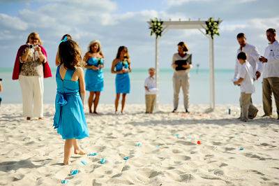 Simple beach weddings