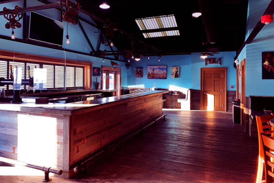 Upstairs event space
