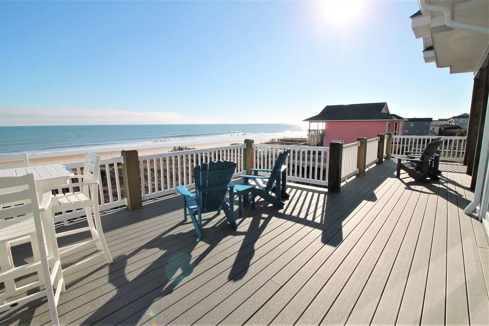 Second Floor Deck View