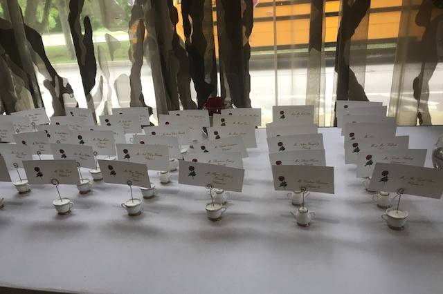 Place Card Table