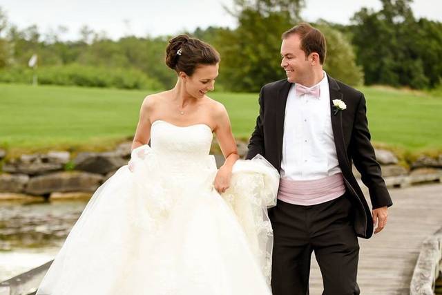 Newlywed couple