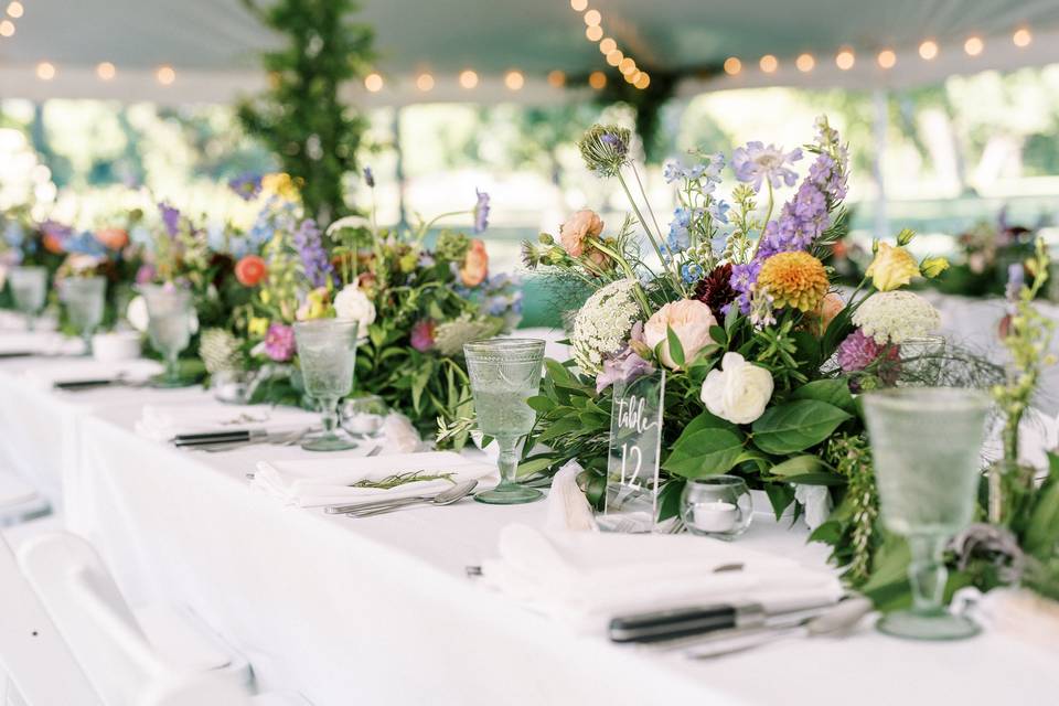 WIldflower Tablescapes