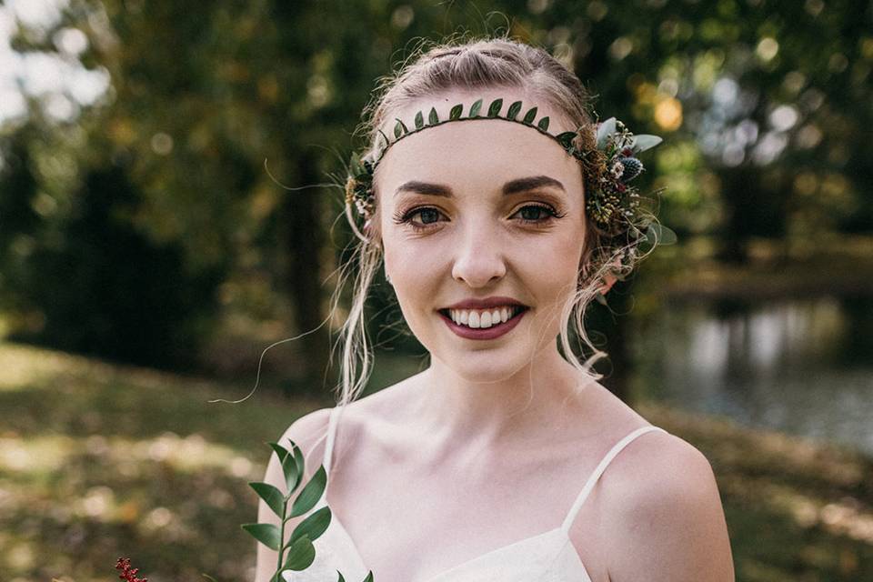 Rustic, vintage bridal bouquet