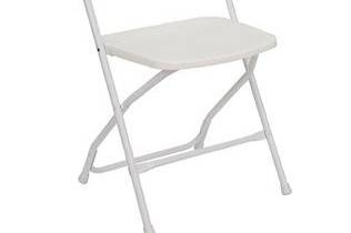 White Samsonite Folding Chairs