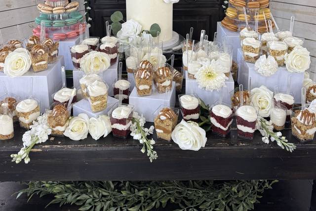 Wedding dessert table